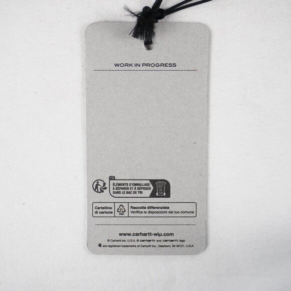 Carhartt WIP Brandon Loose Fit Short in Black Stone Washed Women's Size M - NWT - Picture 7 of 8